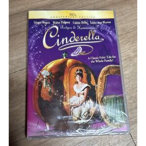 CINDERELLA - Ginger Rogers 50th ANNIVERSARY EDITION DVD NEW/SEALED